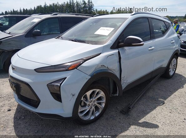 1G1FY6S04P4157044 2023 CHEVROLET BOLT Light Blue Передняя левая четверть