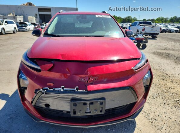 1G1FY6S07P4189471 2023 CHEVROLET BOLT Red Front view
