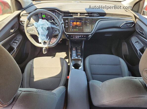1G1FY6S07P4189471 2023 CHEVROLET BOLT Red Dashboard view