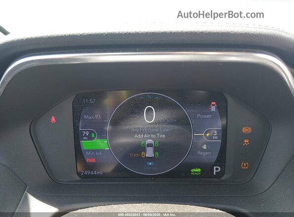 1G1FY6S07P4196016 2023 CHEVROLET BOLT Black Vista de los asientos traseros