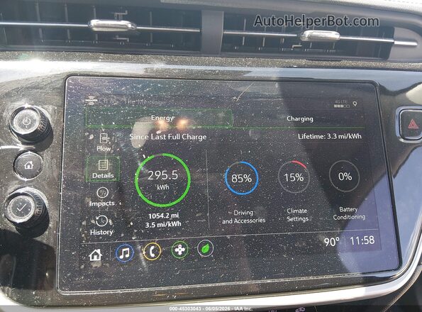 1G1FY6S07P4196016 2023 CHEVROLET BOLT Black 