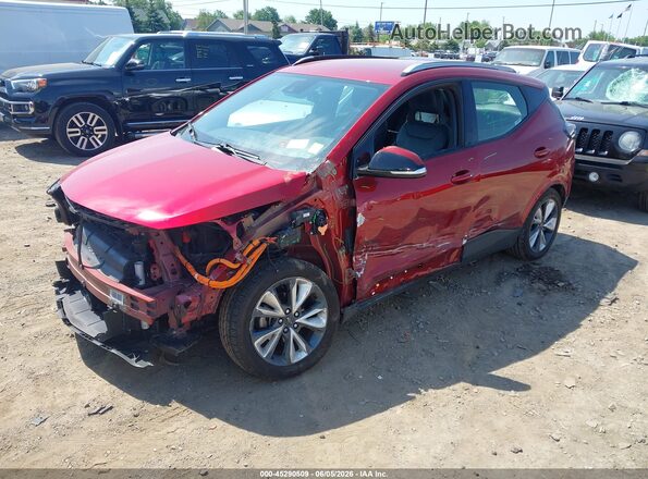 1G1FY6S09P4116537 2023 CHEVROLET BOLT Red Առջևի ձախ երեք քառորդ տեսարան