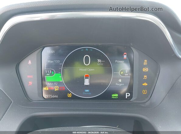 1G1FY6S09P4185454 2023 CHEVROLET BOLT White Widok tylnych siedzeń