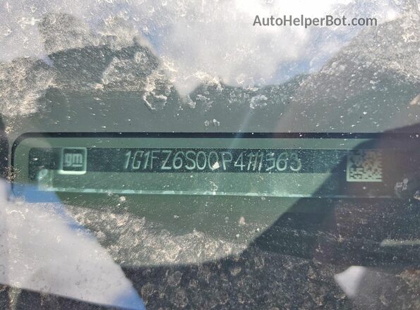 1G1FZ6S00P4111563 2023 CHEVROLET BOLT White VIN կոդի պիտակի տեսք