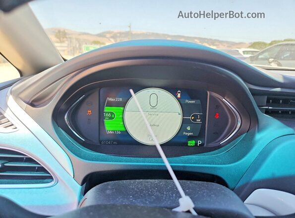1G1FZ6S02K4113405 2019 CHEVROLET BOLT White Սարքավորումների վահանակի տեսք