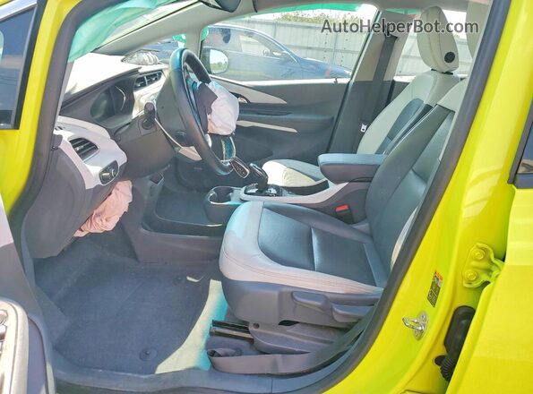 1G1FZ6S02K4125747 2019 CHEVROLET BOLT Green Սալոնի դիմացի տեսք