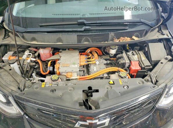 1G1FZ6S02L4133882 2020 CHEVROLET BOLT Black უკანა სალონის ხედი