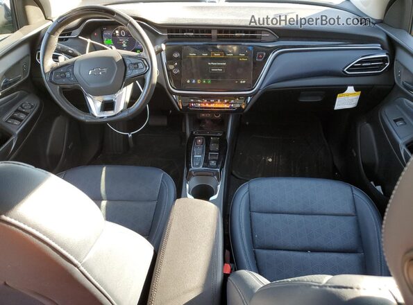1G1FZ6S02P4123889 2023 CHEVROLET BOLT Gray Вид панелі приладів