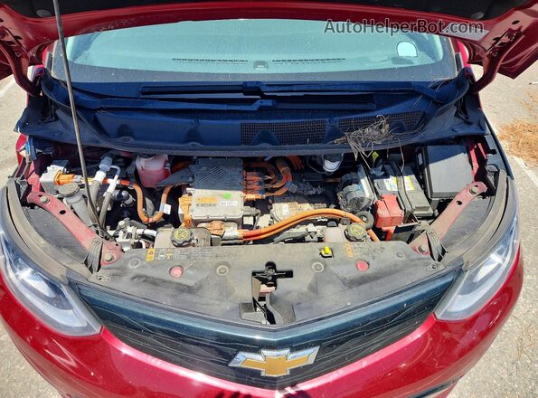 1G1FZ6S06K4122902 2019 CHEVROLET BOLT Red Widok wnętrza z tyłu
