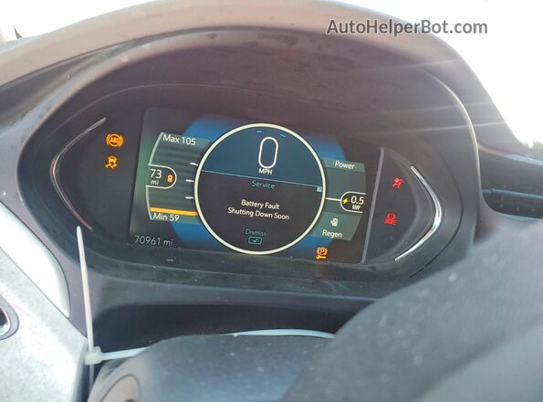 1G1FZ6S06L4125347 2020 CHEVROLET BOLT Красный 