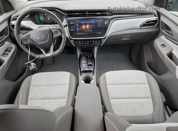 1G1FZ6S07N4125568 2022 CHEVROLET BOLT Black Dashboard view