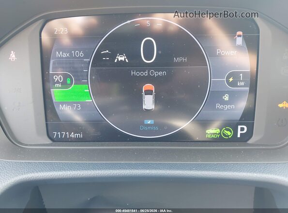 1G1FZ6S07P4137349 2023 CHEVROLET BOLT Blue უკანა სავარძლების ხედი