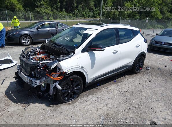 1G1FZ6S09P4121217 2023 CHEVROLET BOLT White წინა მარცხენა ხედი სამი მეოთხედიდან