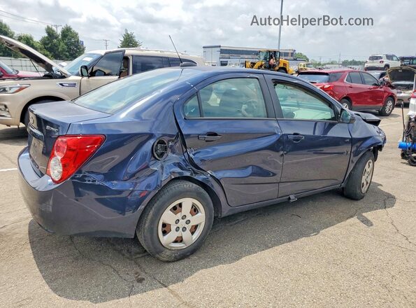 1G1JA5SH2G4172088 2016 CHEVROLET SONIC Blue Հետևի աջ