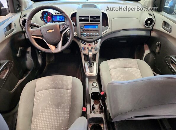1G1JA5SH9G4146250 2016 CHEVROLET SONIC Charcoal წინა პანელის ხედი