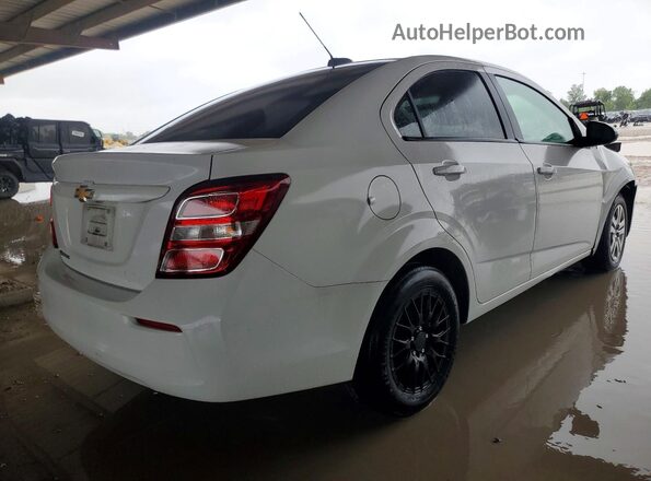 1G1JB5SB4K4101086 2019 CHEVROLET SONIC White Հետևի աջ