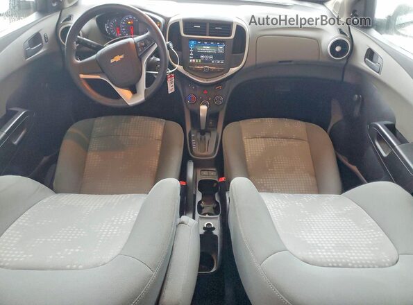1G1JB5SB4K4101086 2019 CHEVROLET SONIC White Առջևի վահանակի տեսք