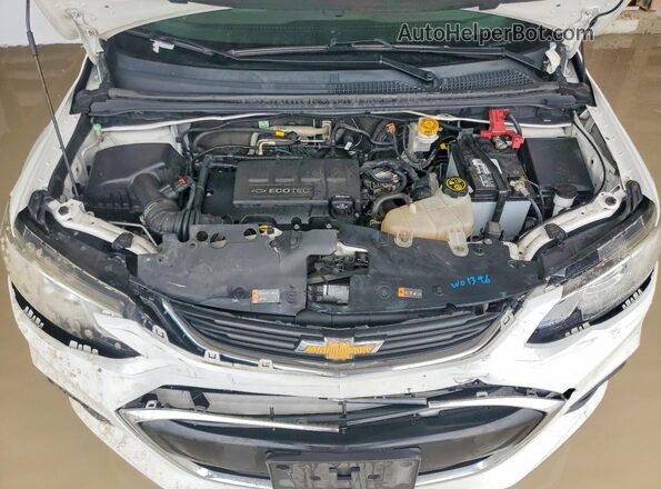 1G1JB5SB4K4101086 2019 CHEVROLET SONIC White Սալոնի հետևի տեսք