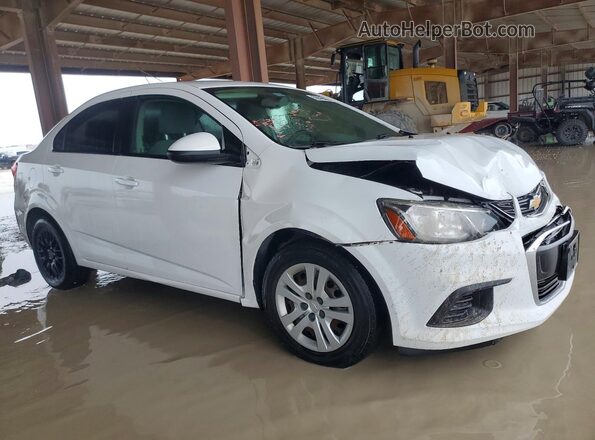 1G1JB5SB4K4101086 2019 CHEVROLET SONIC White Առջևի աջ