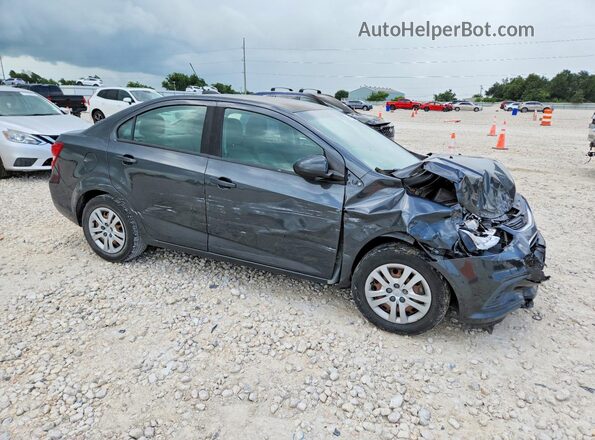 1G1JB5SB4K4136985 2019 CHEVROLET SONIC Gray Передня права чверть