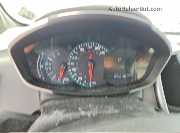 1G1JB5SH1H4144331 2017 CHEVROLET SONIC Белый Вид щитка приборов