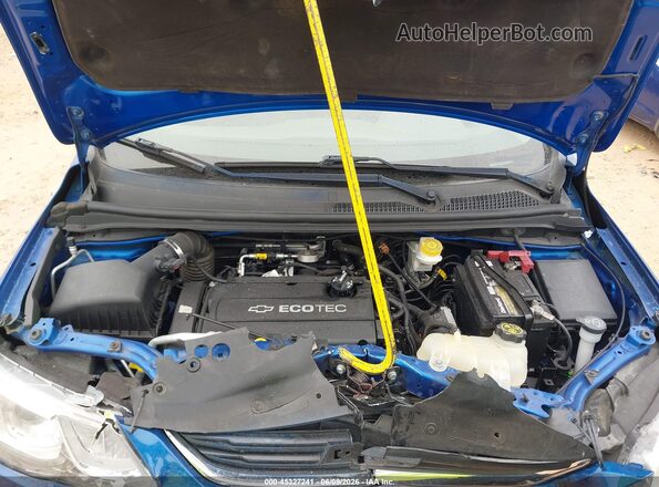 1G1JB5SH3H4153337 2017 CHEVROLET SONIC Blue Հետևի տեսք
