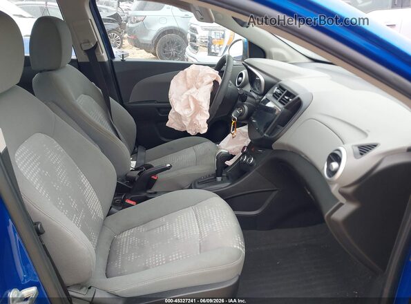 1G1JB5SH3H4153337 2017 CHEVROLET SONIC Blue Սալոնի դիմացի տեսք