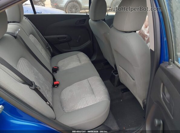 1G1JB5SH3H4153337 2017 CHEVROLET SONIC Blue VIN կոդի պիտակի տեսք