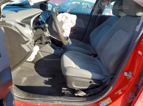 1G1JB5SH3J4101504 2018 CHEVROLET SONIC Red 
