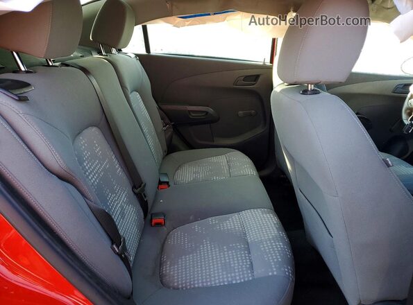 1G1JB5SH3J4101504 2018 CHEVROLET SONIC Red 