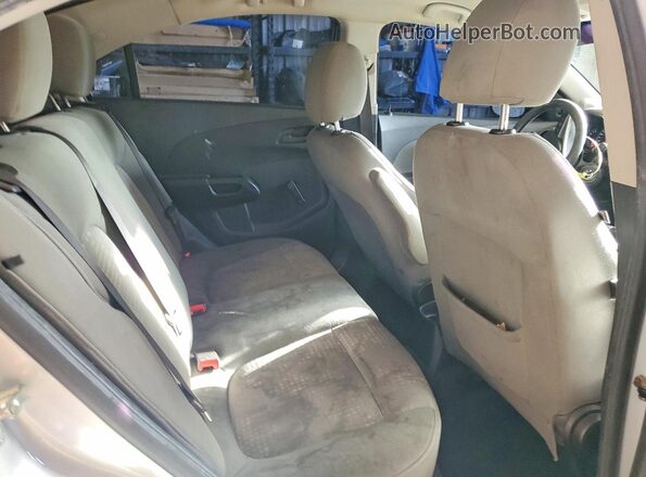 1G1JB5SH6H4137973 2017 CHEVROLET SONIC Silver 