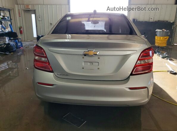 1G1JB5SH6H4137973 2017 CHEVROLET SONIC Silver 