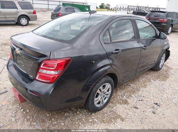 1G1JB5SH7H4143118 2017 CHEVROLET SONIC Black Rear right