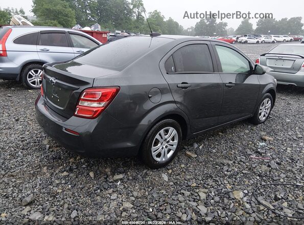 1G1JB5SH7H4174322 2017 CHEVROLET SONIC Gray Trasero derecho