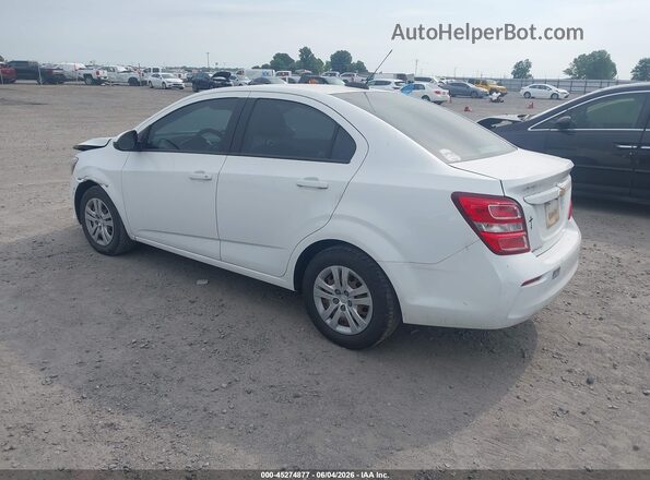 1G1JB5SH9J4109316 2018 CHEVROLET SONIC White Задня ліва чверть