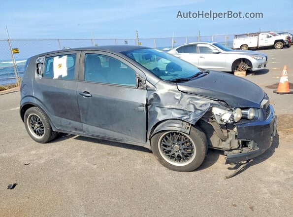 1G1JB6SH9G4122680 2016 CHEVROLET SONIC Black Front right