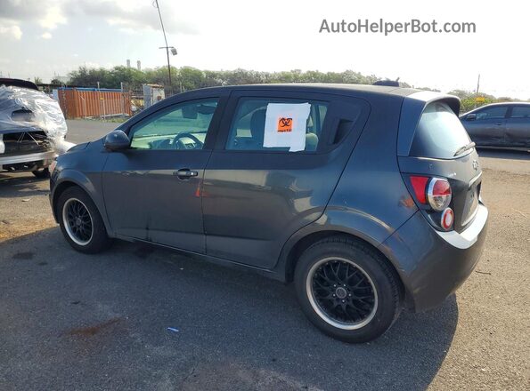 1G1JB6SH9G4122680 2016 CHEVROLET SONIC Black Rear left