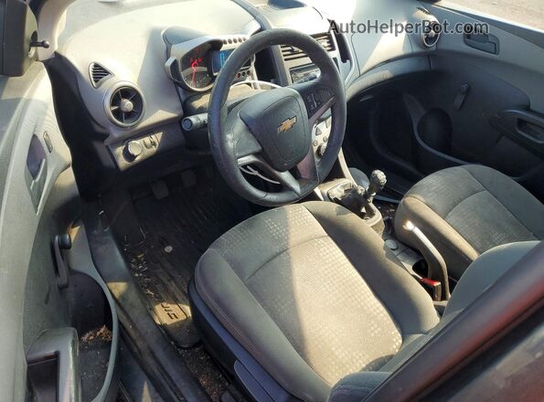 1G1JB6SH9G4122680 2016 CHEVROLET SONIC Black Dashboard view