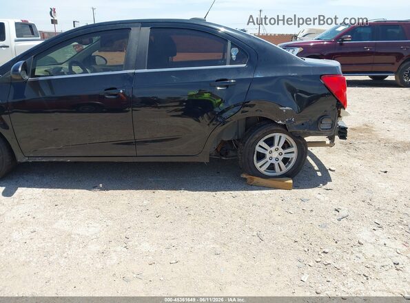 1G1JC5SB6G4169636 2016 CHEVROLET SONIC Black Вид спереду