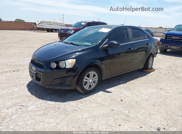 1G1JC5SB6G4169636 2016 CHEVROLET SONIC Black Передня ліва чверть