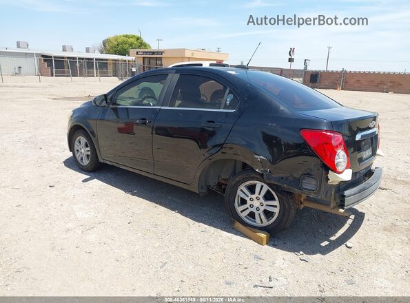 1G1JC5SB6G4169636 2016 CHEVROLET SONIC Black Задня ліва чверть