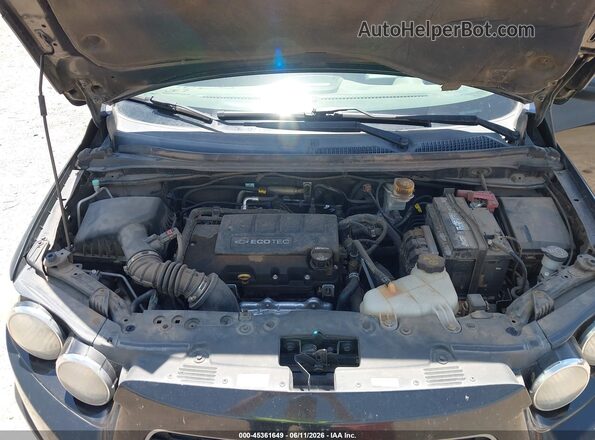 1G1JC5SB6G4169636 2016 CHEVROLET SONIC Black Вид ззаду