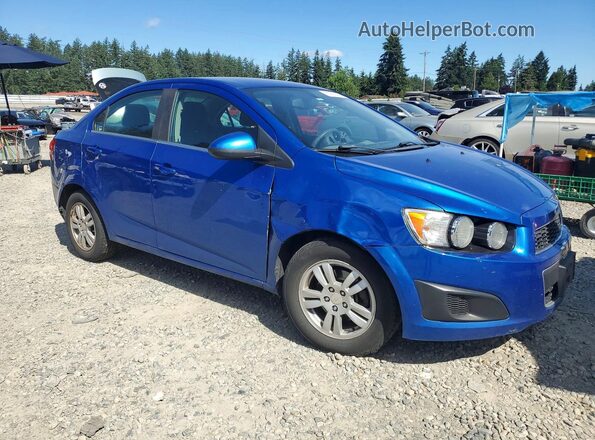1G1JC5SB9G4164351 2016 CHEVROLET SONIC Blue Առջևի աջ