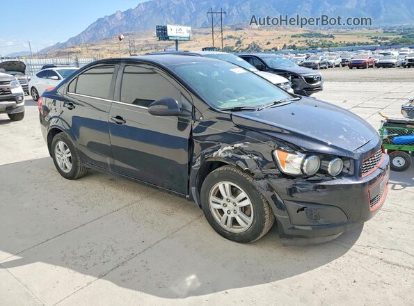 1G1JC5SG9G4138960 2016 CHEVROLET SONIC Black Передня права чверть