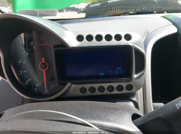 1G1JC5SH0G4122798 2016 CHEVROLET SONIC Зеленый Вид задних сидений