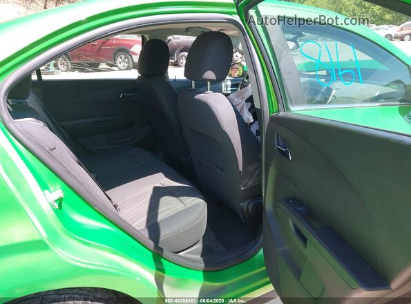 1G1JC5SH0G4122798 2016 CHEVROLET SONIC Зеленый Вид наклейки с VIN-кодом