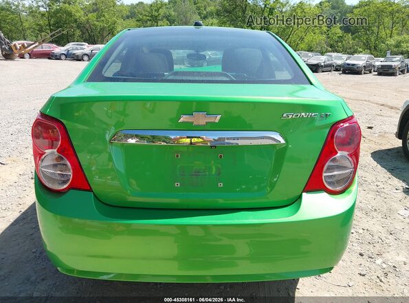 1G1JC5SH0G4122798 2016 CHEVROLET SONIC Зеленый 