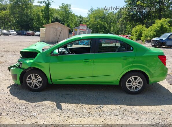 1G1JC5SH0G4122798 2016 CHEVROLET SONIC Зеленый Панорамный вид салона 360°