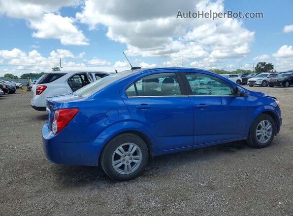 1G1JC5SH1G4176014 2016 CHEVROLET SONIC Синий Задняя правая четверть