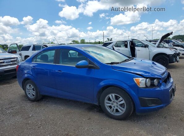 1G1JC5SH1G4176014 2016 CHEVROLET SONIC Синий Передняя правая четверть